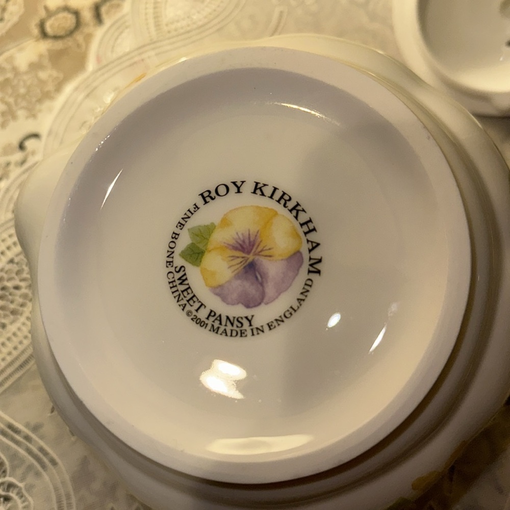 Teapot & Lid, New! Roy Kirkham - Picture 5 of 7